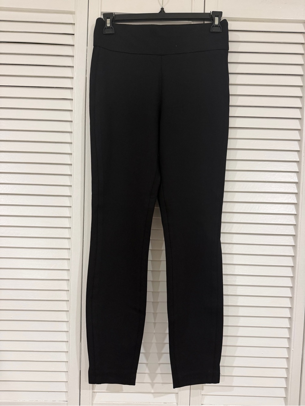Express Black Slim Ponte Leggings